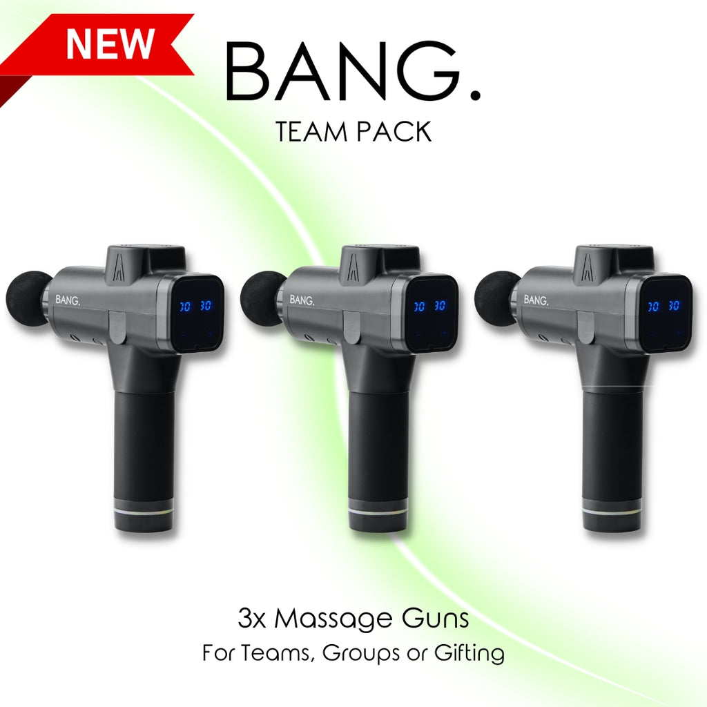 Bang Team Pack: Multiple Massage Guns for Teams, Groups or Gifting