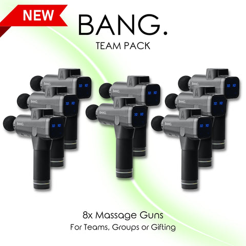 8 Massage Guns for teams, groups, or gifting