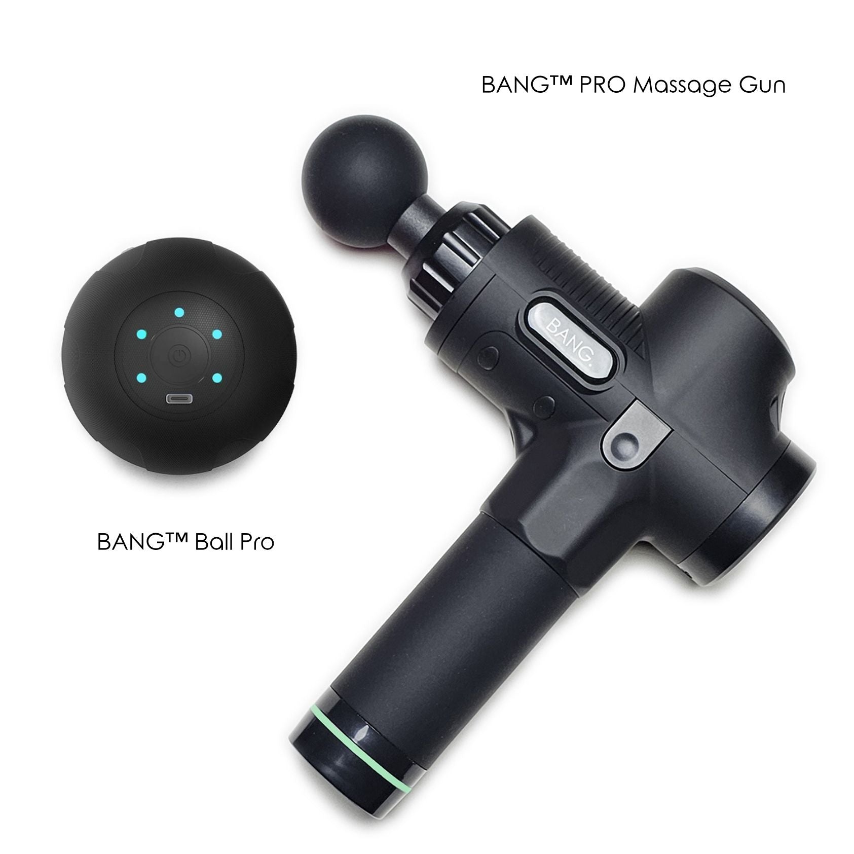 bang-pro-massage Gun and Ball bundle-au
